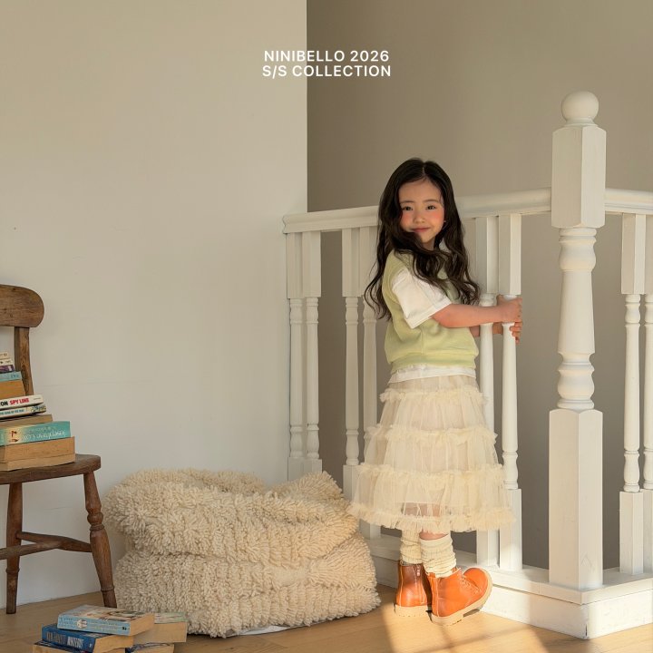 Ninibello - Korean Children Fashion - #childofig - Mille-Feuille Tulle Skirt - 7