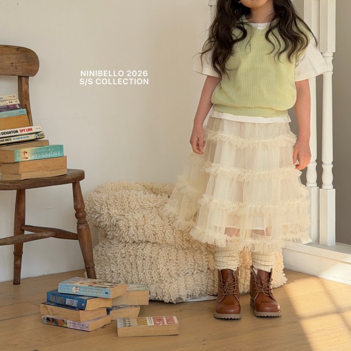 Ninibello - Korean Children Fashion - #childofig - Mille-Feuille Tulle Skirt - 8