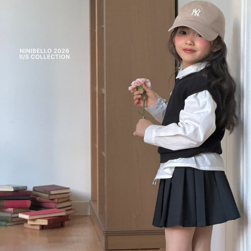 Ninibello - Korean Children Fashion - #childofig - Vanilla Cotton Shirt - 12