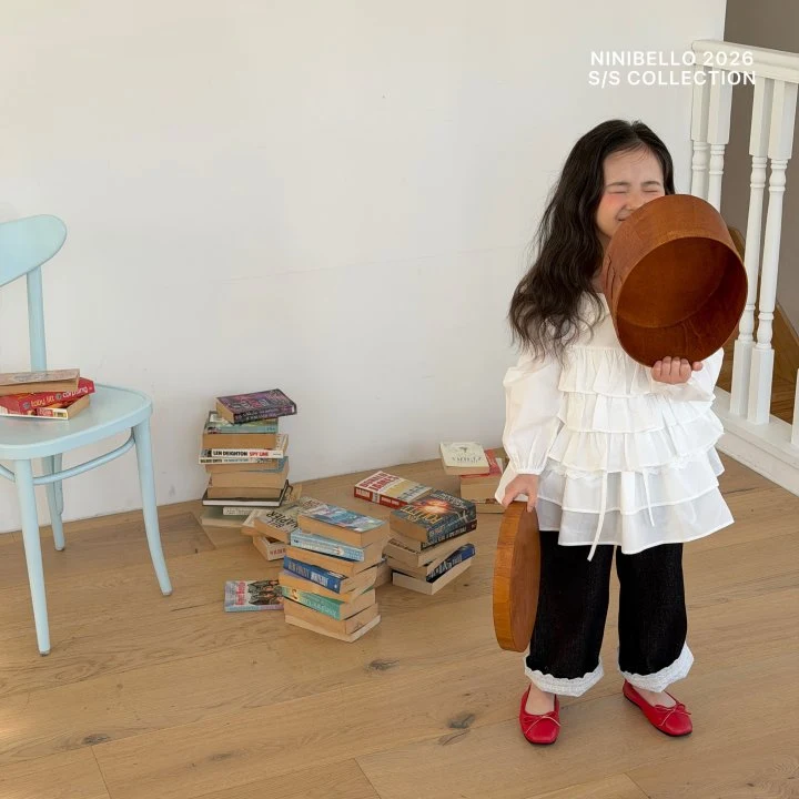 Ninibello - Korean Children Fashion - #childofig - Bubble Cancan Blouse - 5