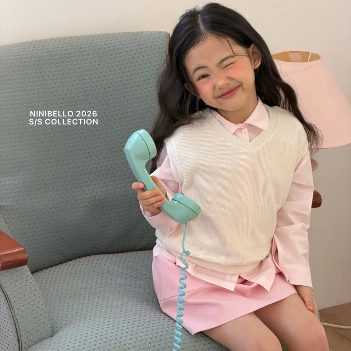 Ninibello - Korean Children Fashion - #childofig - Soft Knit Vest - 3