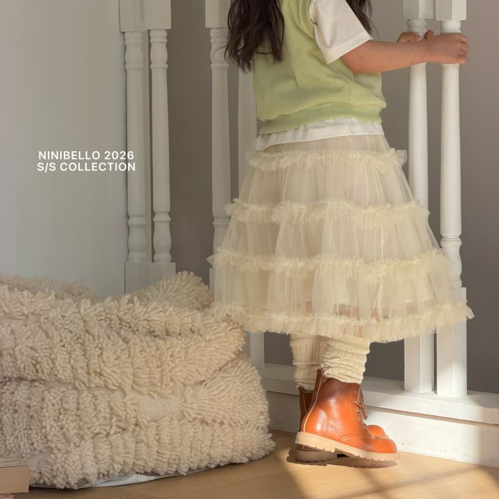 Ninibello - Korean Children Fashion - #childrensboutique - Mille-Feuille Tulle Skirt - 9