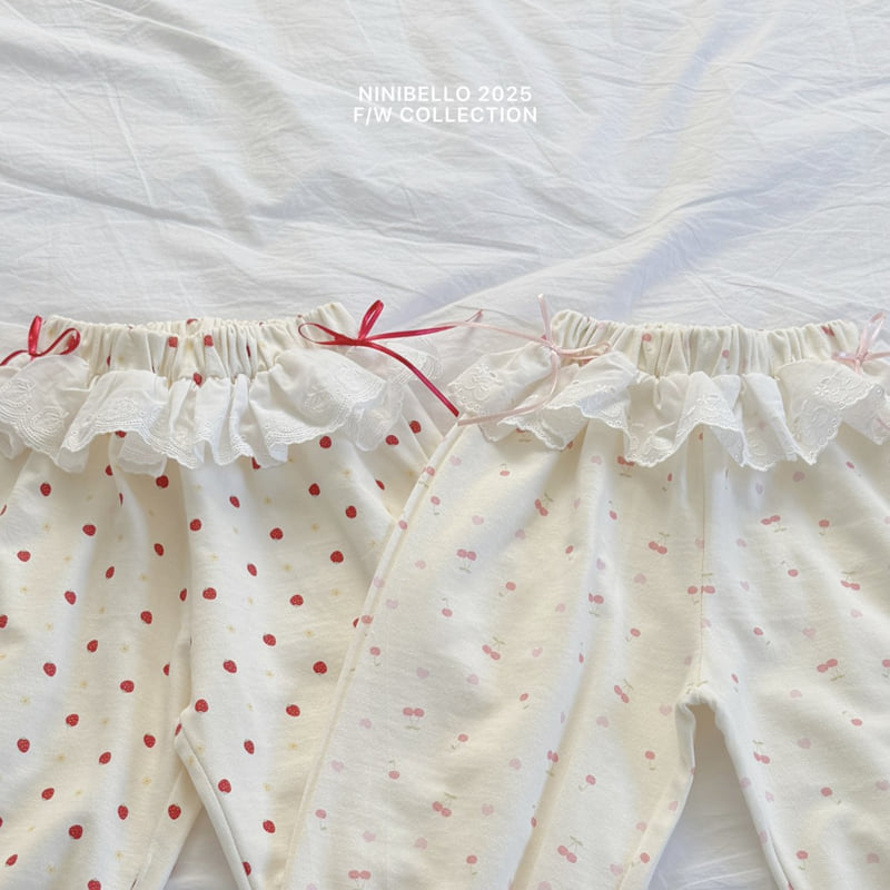 Ninibello - Korean Children Fashion - #childrensboutique - Sweetie Lace Pants