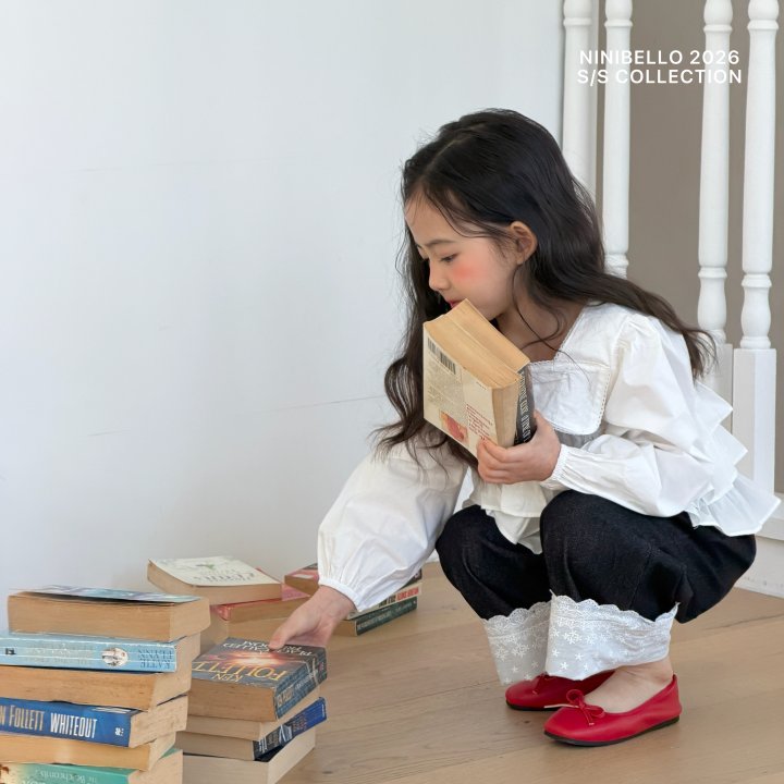 Ninibello - Korean Children Fashion - #childrensboutique - Bubble Cancan Blouse - 6