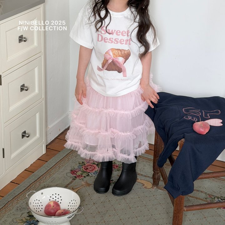 Ninibello - Korean Children Fashion - #childrensboutique - Dessert Short Sleeve Tee - 3