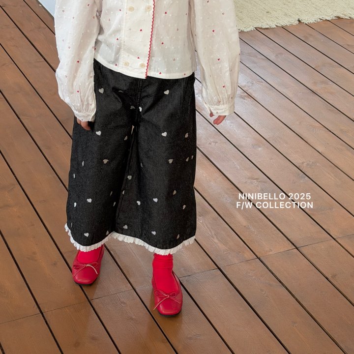 Heart Cookie Denim Pants by Ninibello for Child - view 9