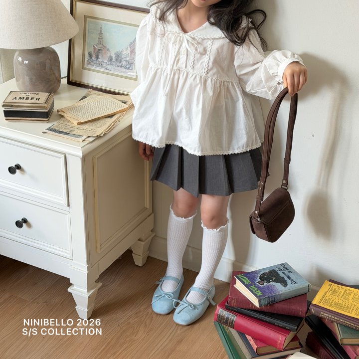 Ninibello - Korean Children Fashion - #designkidswear - Fine Ribbon Skirt - 11