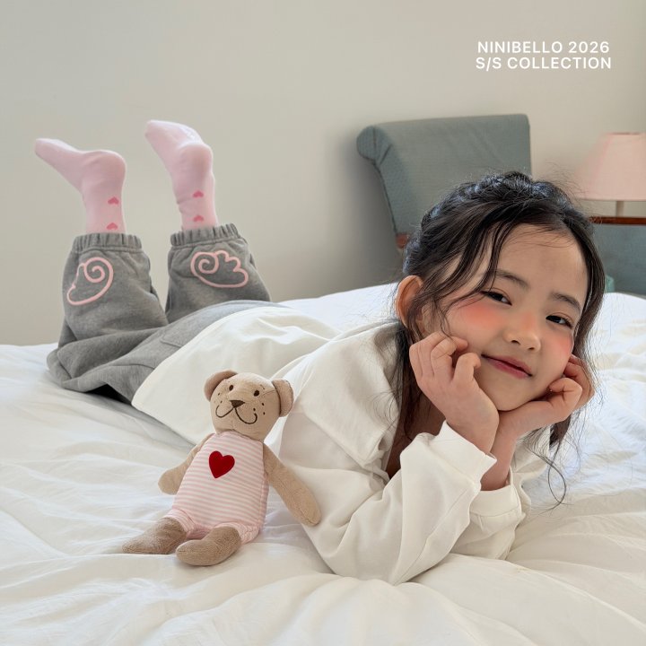 Ninibello - Korean Children Fashion - #designkidswear - Heart Cork Socks (Pastel) - 2