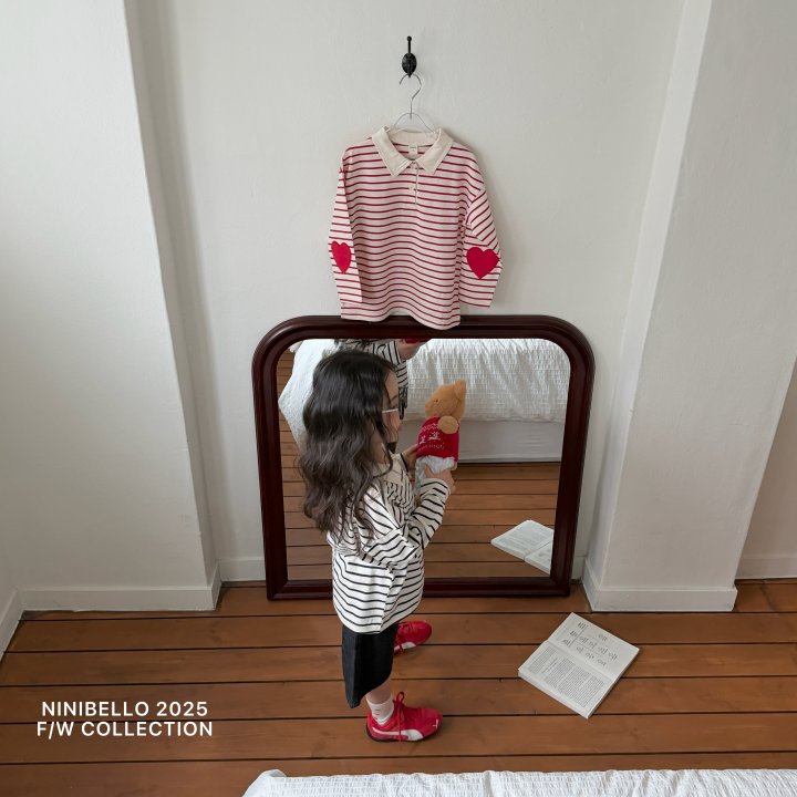 Ninibello - Korean Children Fashion - #designkidswear - Bbangtteok Collar Tee - 3