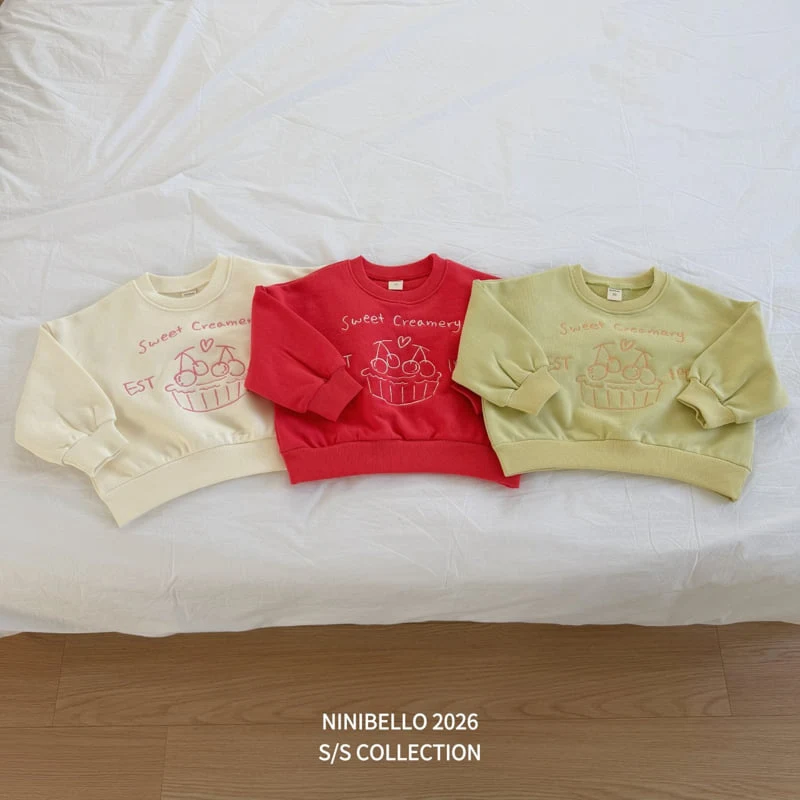 Ninibello - Korean Children Fashion - #designkidswear - Sweet Pie Sweatshirt