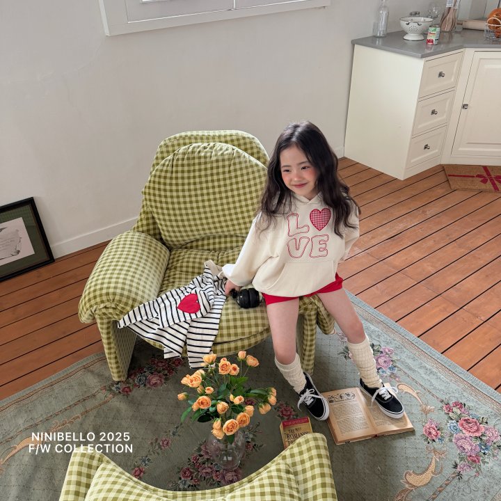Ninibello - Korean Children Fashion - #discoveringself - Love Hoodie - 7
