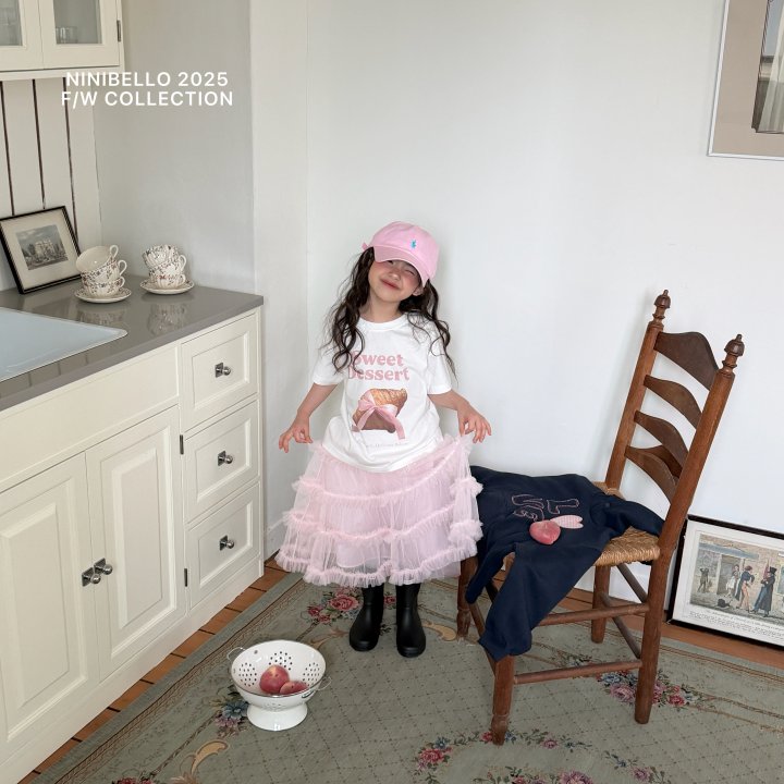 Ninibello - Korean Children Fashion - #discoveringself - Dessert Short Sleeve Tee - 5