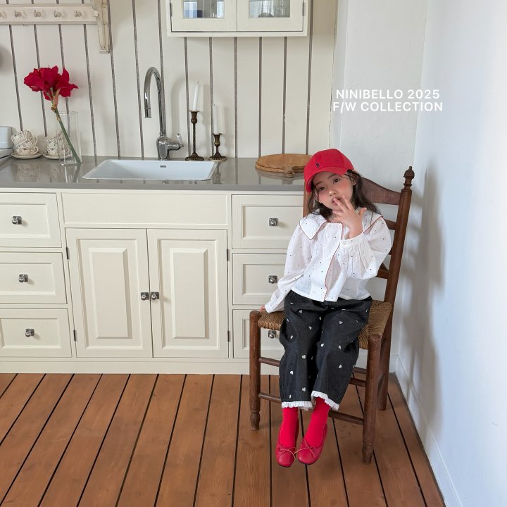 Heart Cookie Denim Pants by Ninibello for Child - view 12