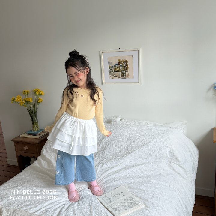 Ninibello - Korean Children Fashion - #kidsshorts - Paul Lace Skirt - 11