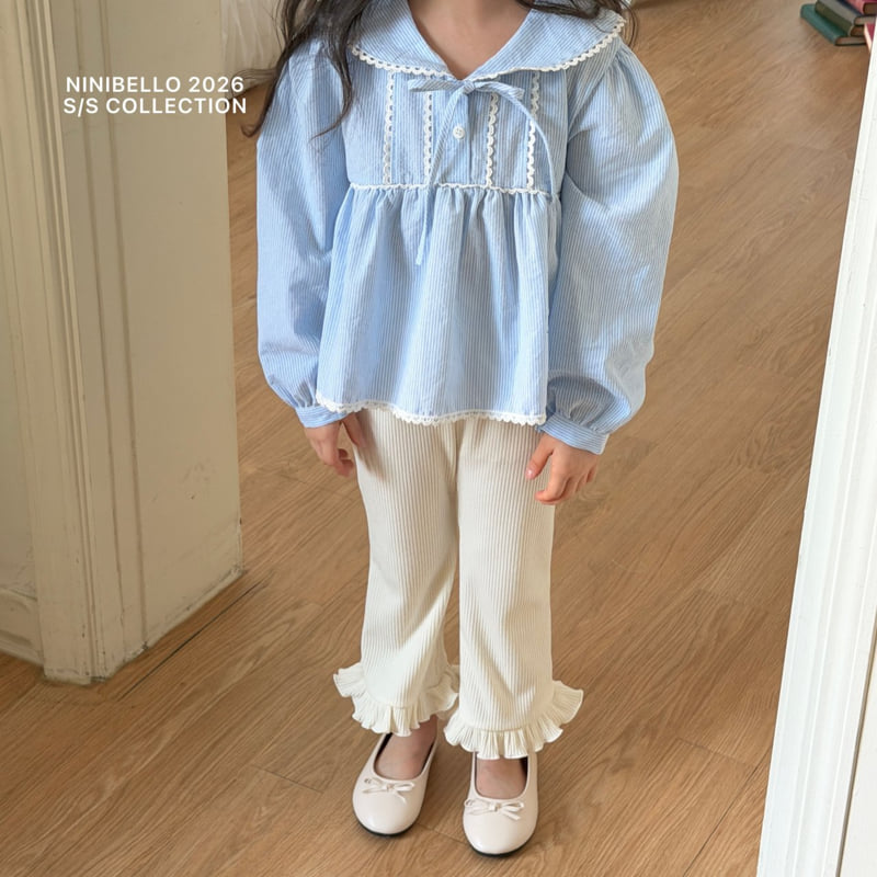 Ninibello - Korean Children Fashion - #kidsshorts - Little Lady Blouse - 11