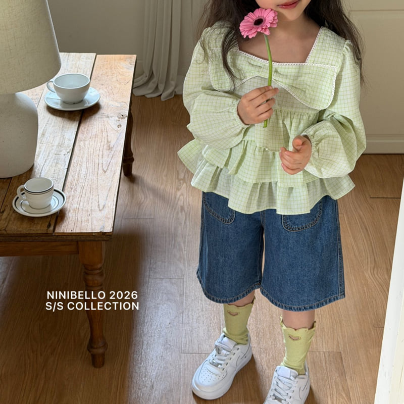 Ninibello - Korean Children Fashion - #kidsshorts - Bubble Cancan Blouse - 10