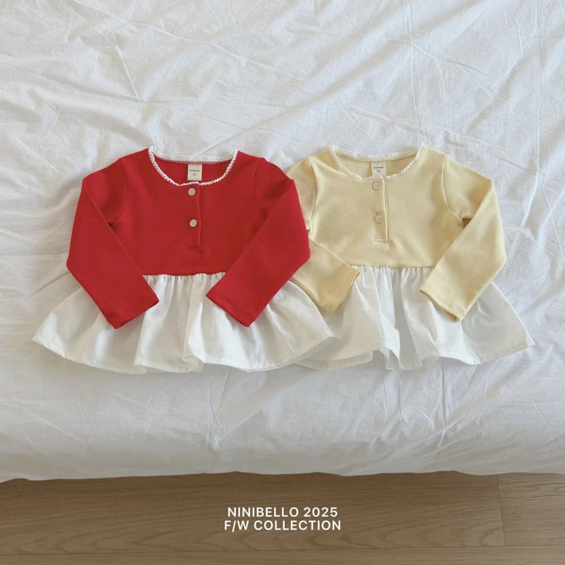Ninibello - Korean Children Fashion - #kidsshorts - Tulip Layered Tee