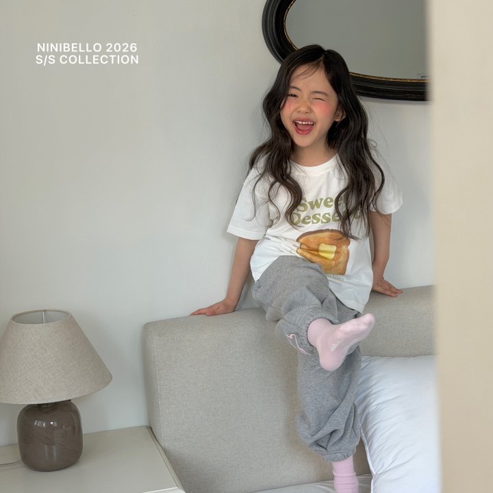 Ninibello - Korean Children Fashion - #kidsshorts - Dessert Short Sleeve Tee - 7