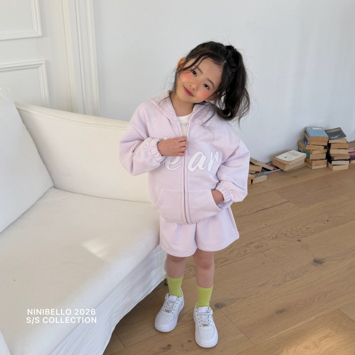Ninibello - Korean Children Fashion - #kidsstore - Dear Hood Zip-Up - 8