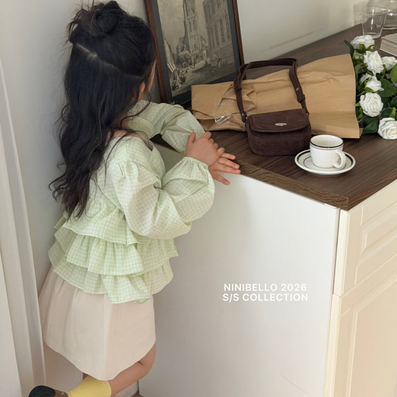 Ninibello - Korean Children Fashion - #kidsstore - Bubble Cancan Blouse - 11