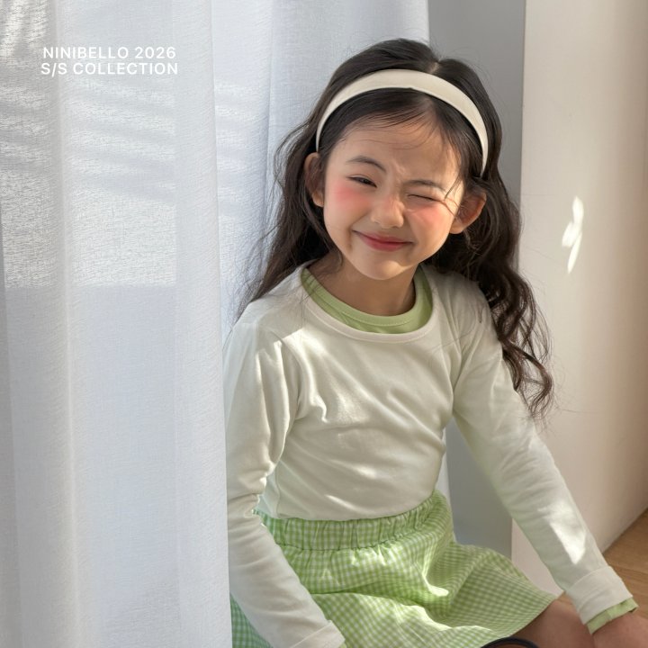 Ninibello - Korean Children Fashion - #kidsstore - Layered Tee (set of 2) - 7
