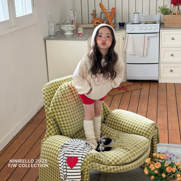 Ninibello - Korean Children Fashion - #kidzfashiontrend - Love Hoodie - 11