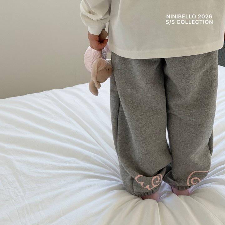 Ninibello - Korean Children Fashion - #kidzfashiontrend - Angel Pintuck Jogger Pants - 3