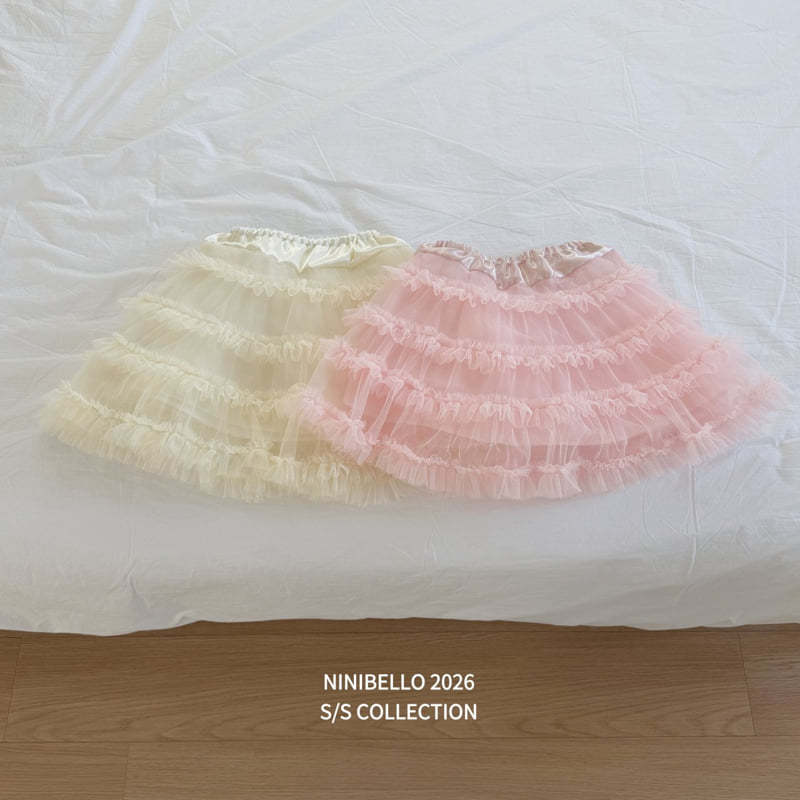 Ninibello - Korean Children Fashion - #kidzfashiontrend - Mille-Feuille Tulle Skirt