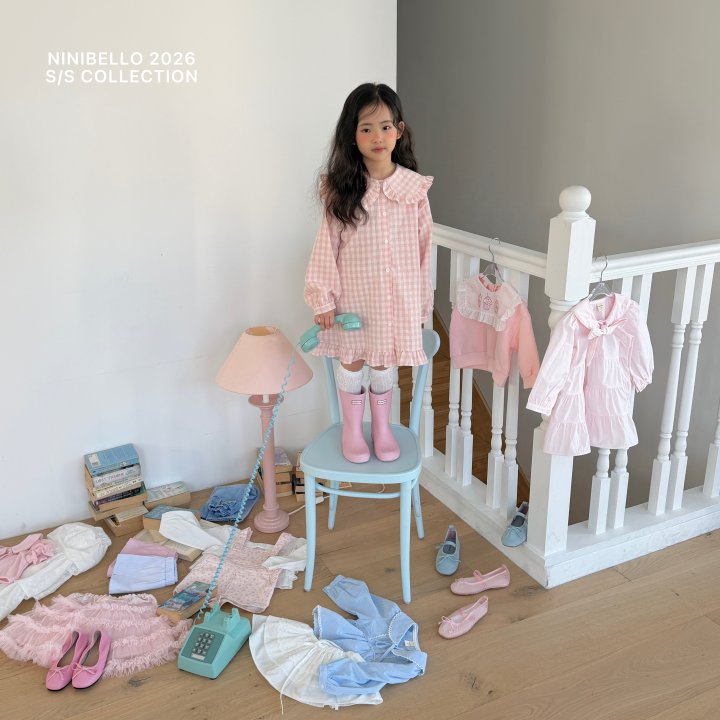 Ninibello - Korean Children Fashion - #kidzfashiontrend - Chou-Chou Check One-piece - 5