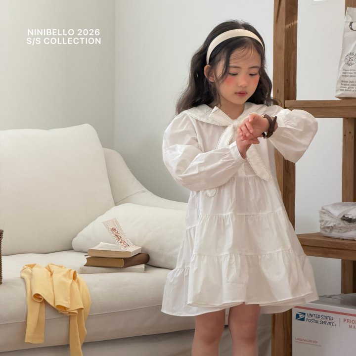 Ninibello - Korean Children Fashion - #kidsstore - Vanilla Cancan One-piece - 4