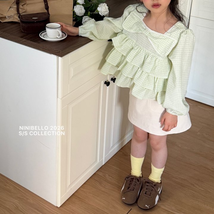 Ninibello - Korean Children Fashion - #kidzfashiontrend - Bubble Cancan Blouse - 12
