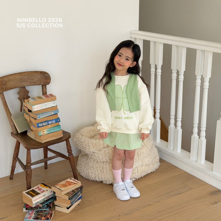 Ninibello - Korean Children Fashion - #kidzfashiontrend - Lucky Sweatshirt - 5