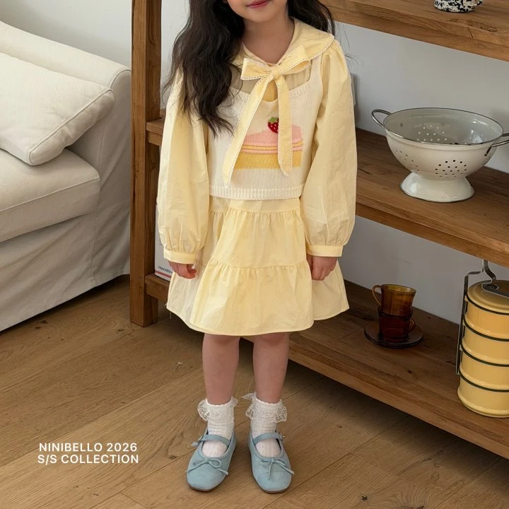 Cake Knit Vest by Ninibello for Child - view 4
