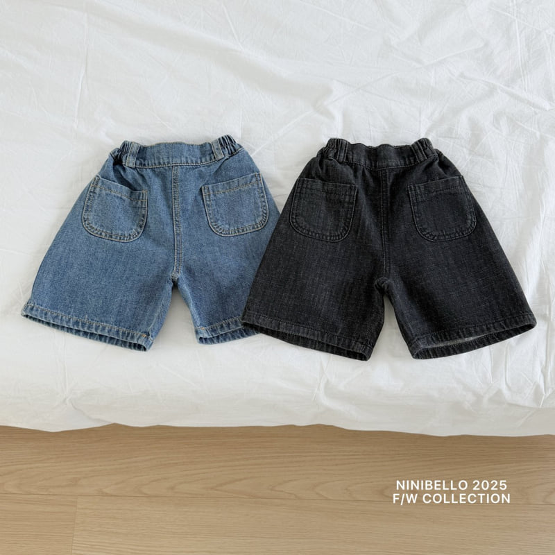 Ninibello - Korean Children Fashion - #littlefashionista - Pocket Bermuda Pants