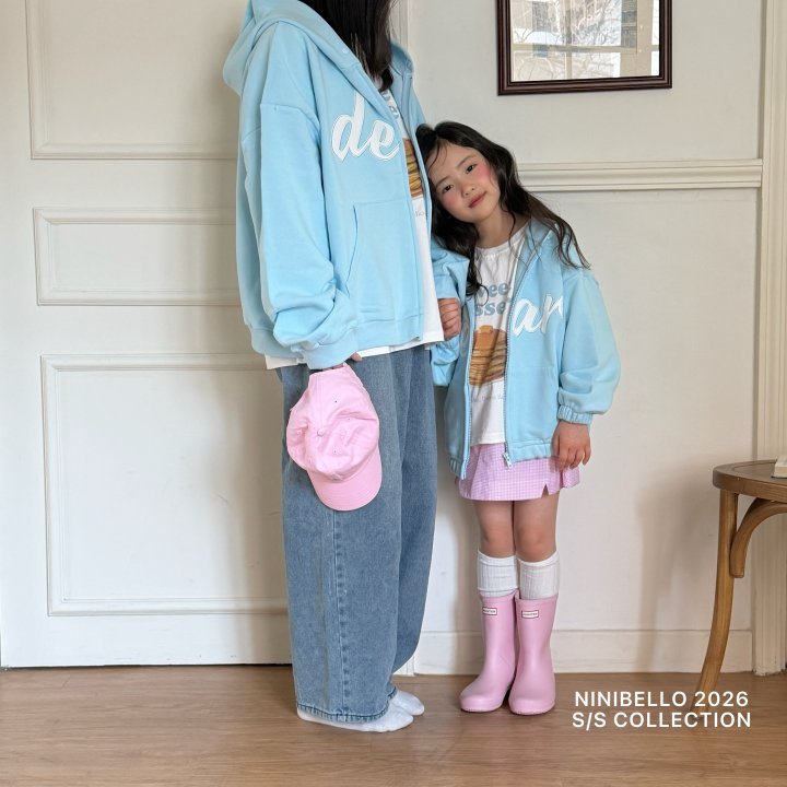 Ninibello - Korean Children Fashion - #littlefashionista - Dear Hood Zip-Up (Adult) - 12