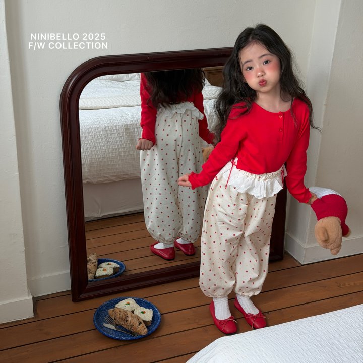 Ninibello - Korean Children Fashion - #littlefashionista - Sweetie Lace Pants - 9