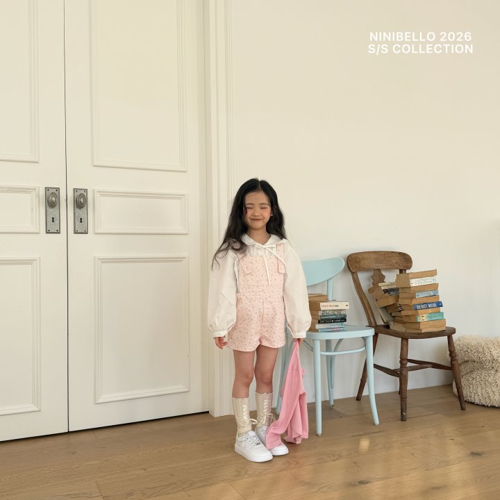 Ninibello - Korean Children Fashion - #Kfashion4kids - Blooming Overalls - 4