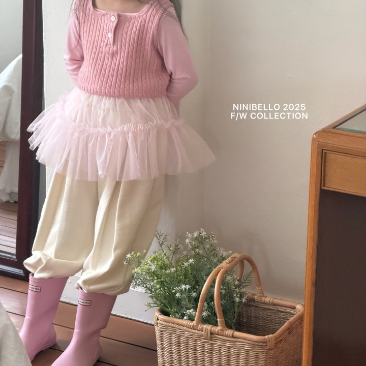 Ninibello - Korean Children Fashion - #magicofchildhood - Angel Pintuck Jogger Pants - 6