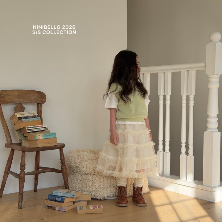 Ninibello - Korean Children Fashion - #littlefashionista - Mille-Feuille Tulle Skirt - 4