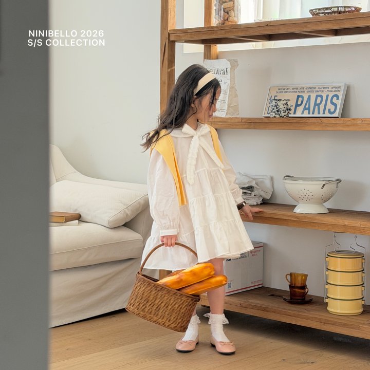 Ninibello - Korean Children Fashion - #magicofchildhood - Vanilla Cancan One-piece - 7