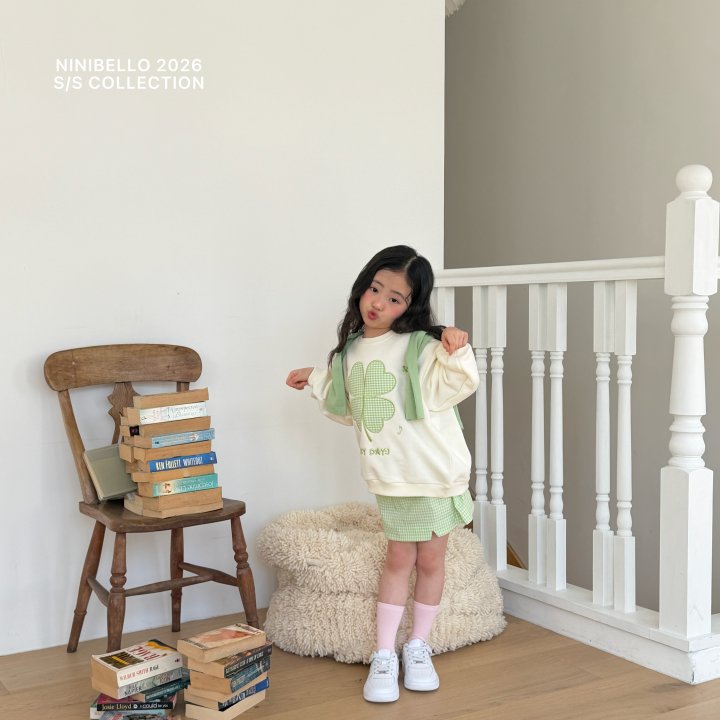 Ninibello - Korean Children Fashion - #magicofchildhood - Lucky Sweatshirt - 8