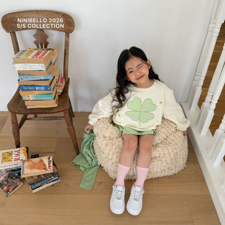 Ninibello - Korean Children Fashion - #minifashionista - Lucky Sweatshirt - 9