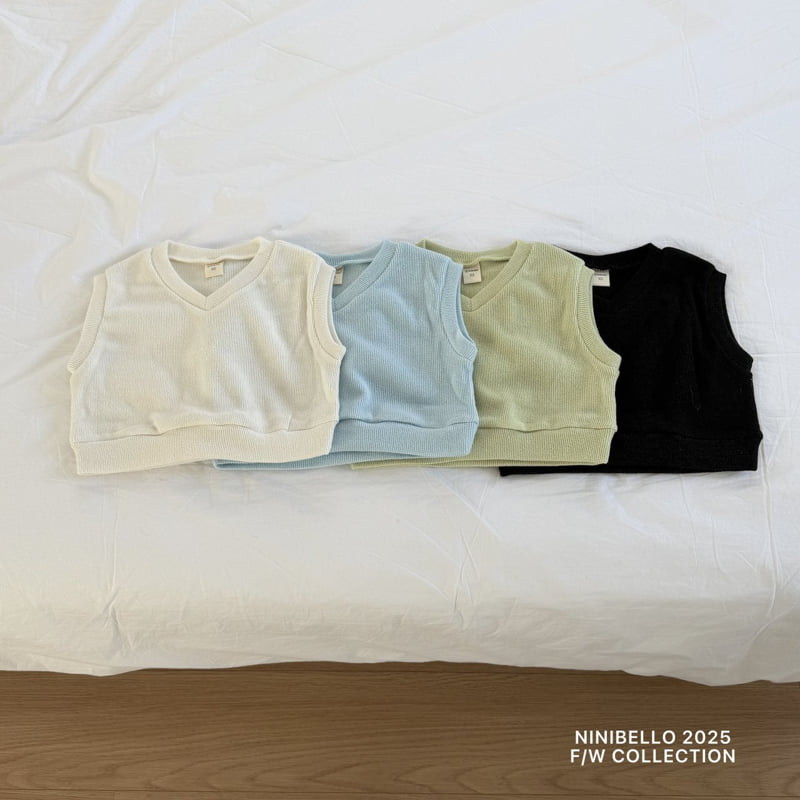 Ninibello - Korean Children Fashion - #minifashionista - Soft Knit Vest