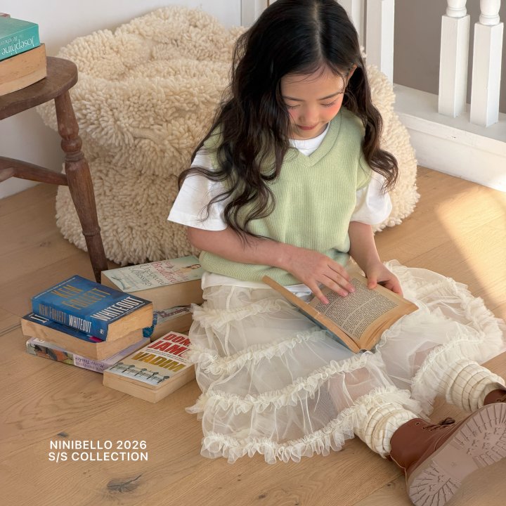 Ninibello - Korean Children Fashion - #prettylittlegirls - Mille-Feuille Tulle Skirt - 6