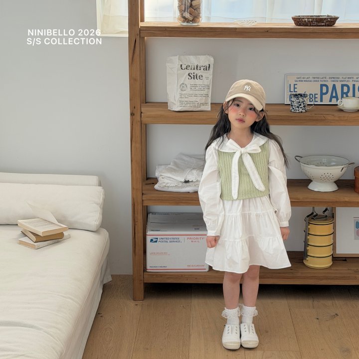 Ninibello - Korean Children Fashion - #prettylittlegirls - Vanilla Cancan One-piece - 9