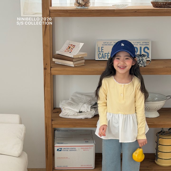 Ninibello - Korean Children Fashion - #prettylittlegirls - Tulip Layered Tee - 8
