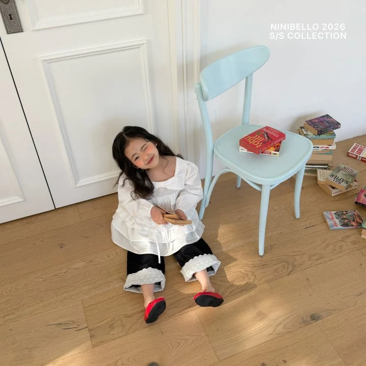 Ninibello - Korean Children Fashion - #toddlerclothing - Bubble Cancan Blouse - 4