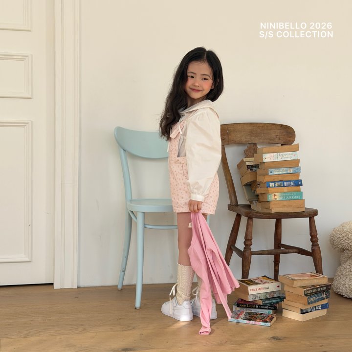 Ninibello - Korean Children Fashion - #stylishchildhood - Blooming Overalls - 10