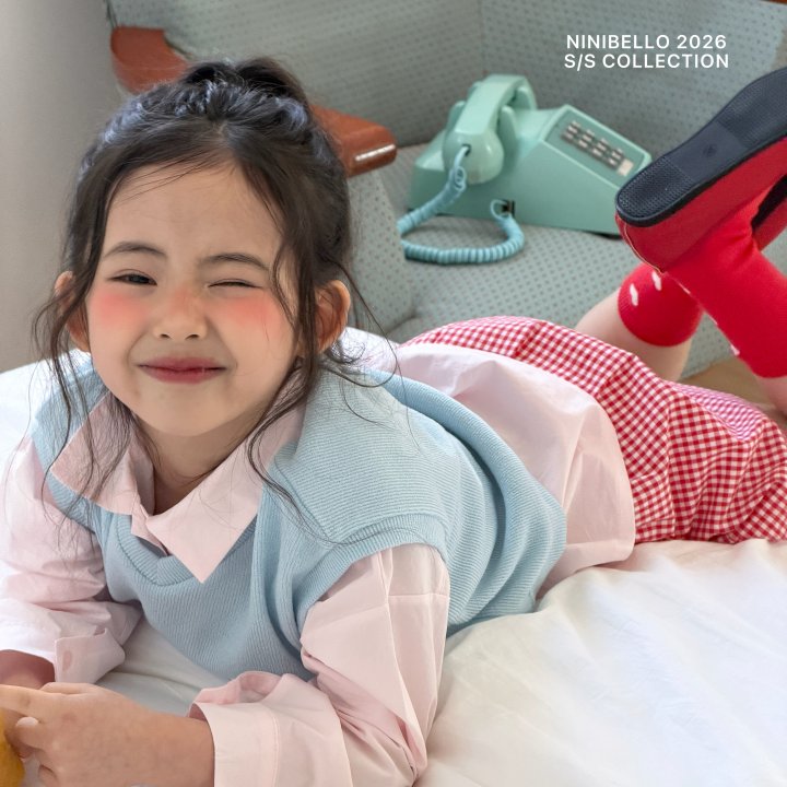 Ninibello - Korean Children Fashion - #toddlerclothing - Vanilla Cotton Shirt - 10