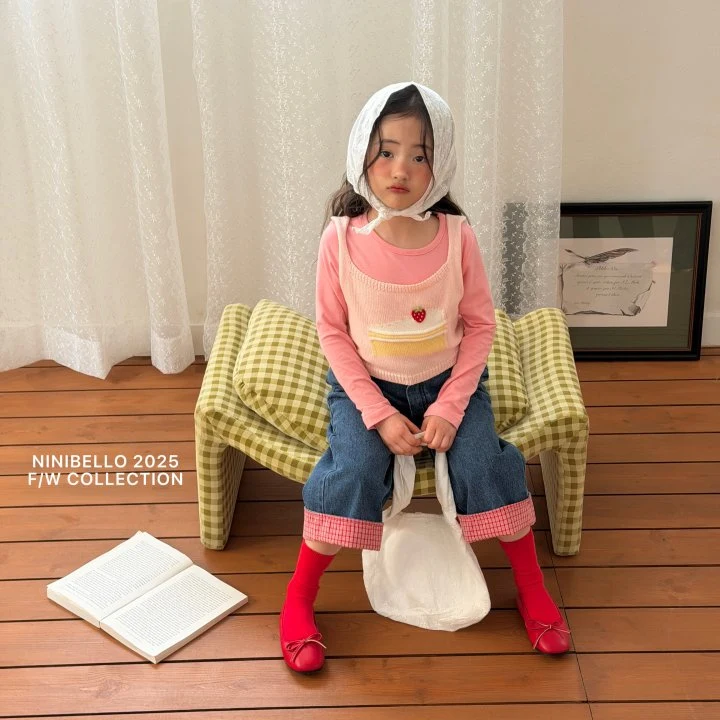 Cake Knit Vest by Ninibello for Child - view 11